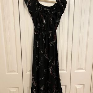 Christy Dawn Lucille dress in night vine print, size xs/s